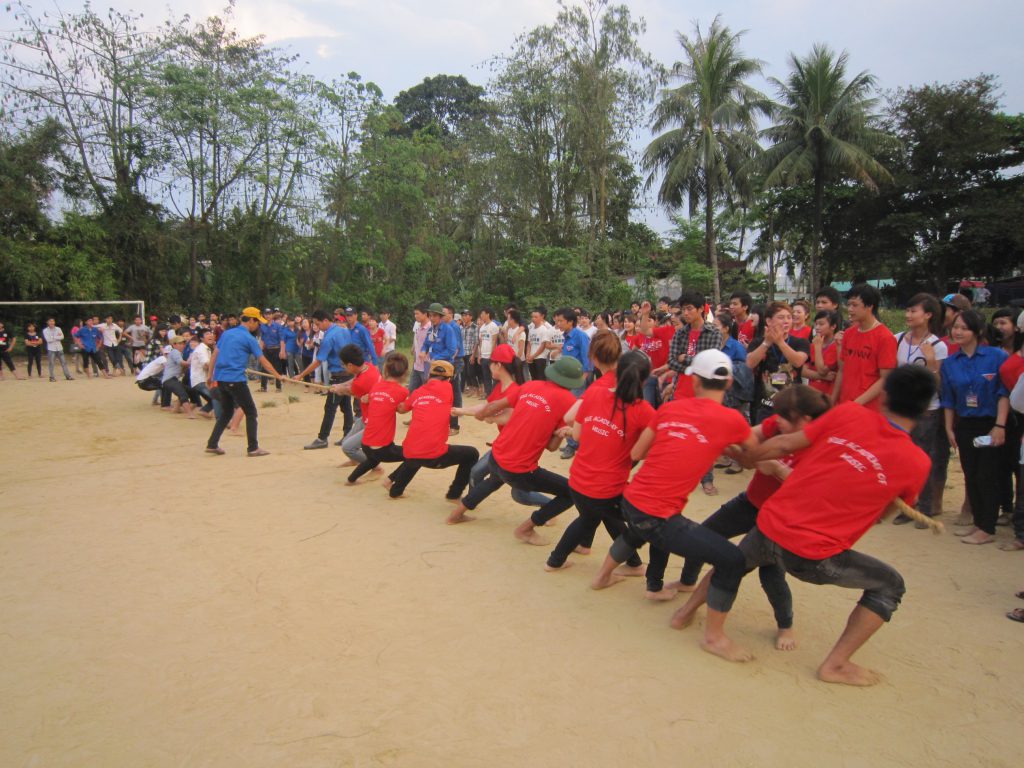 Một trong những hoạt động của SV Học viện trong hội trại 26 – 3 được tổ chức tại Học viện.