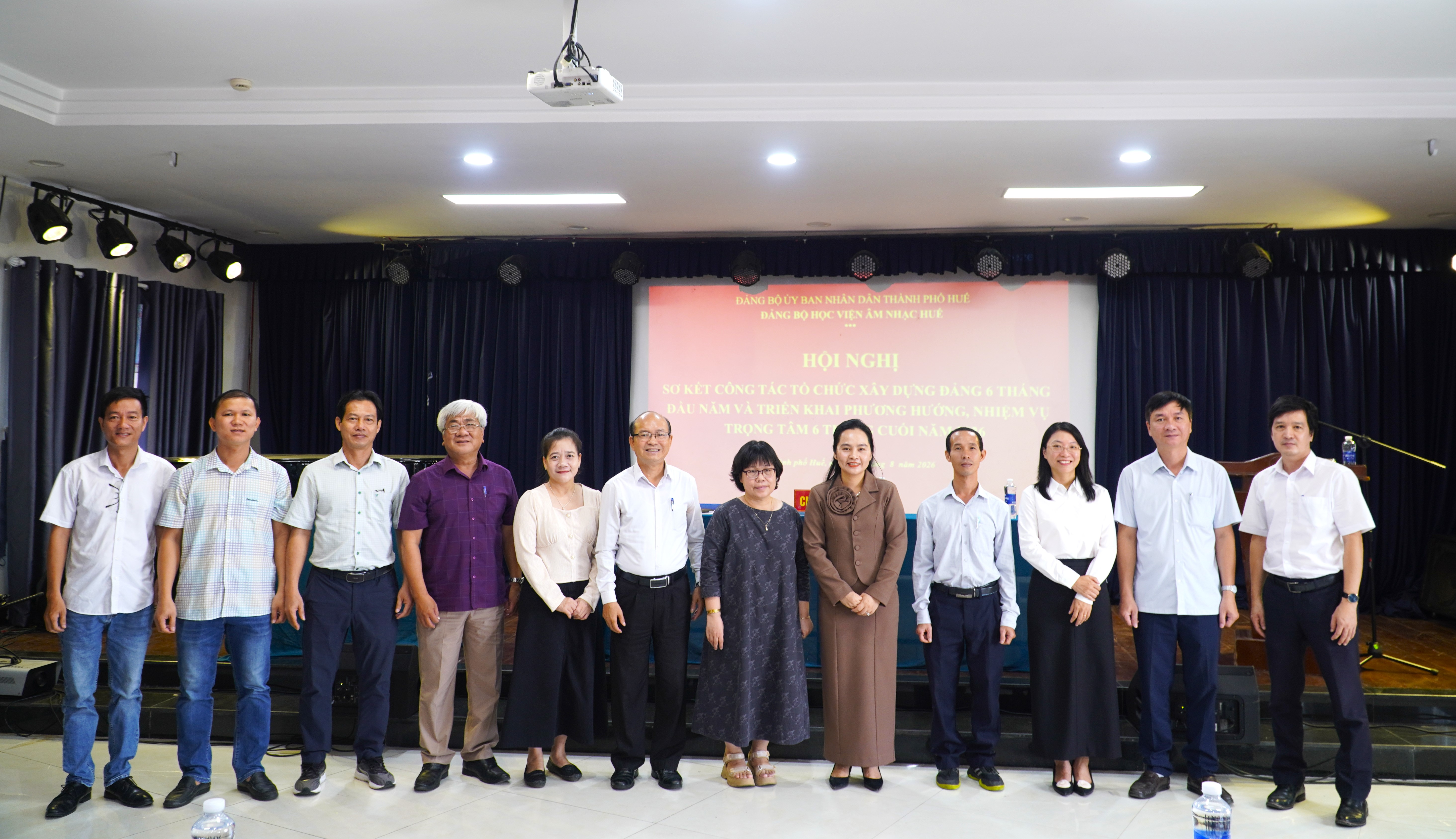 Hội nghị sơ kết công tác tổ chức xây dựng Đảng 6 tháng đầu năm và triển khai phương hướng, nhiệm vụ trọng tâm 6 tháng cuối năm 2026